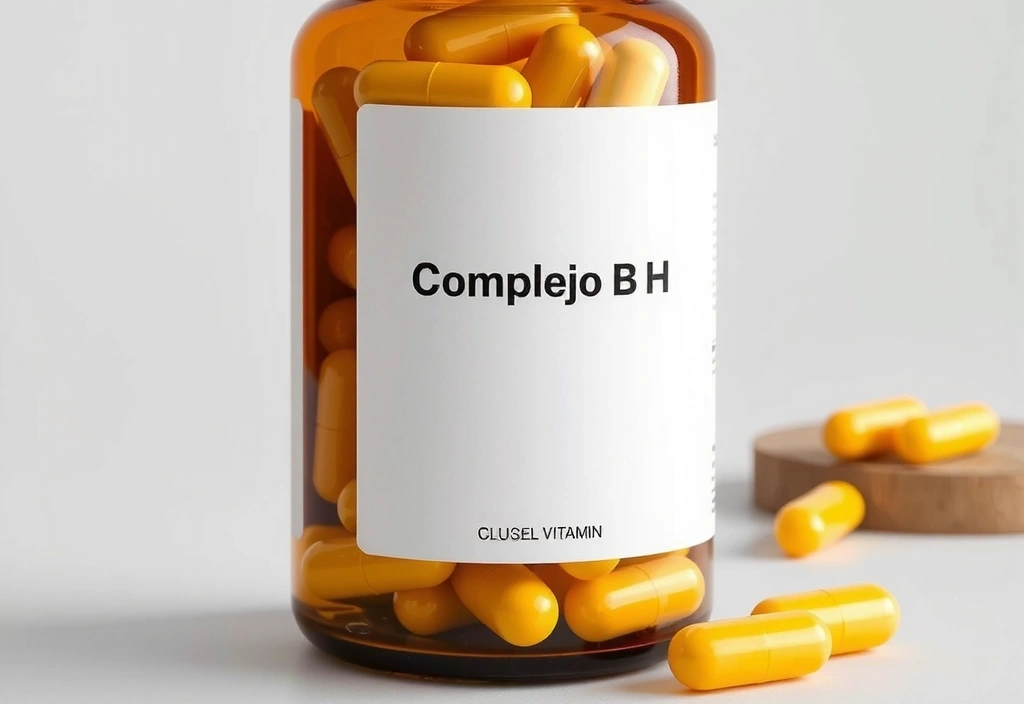 Imagen de un frasco de Vitaminasgranviamadrvb del Complejo B